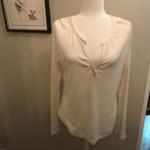 Calvin Klein - Cream Long Sleeve Shirt